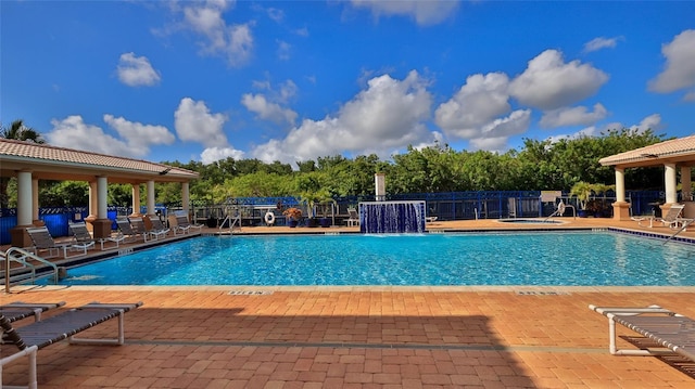5300 S Atlantic Ave Unit 5-502, New Smyrna Beach, FL 32169 - community pool with a patio