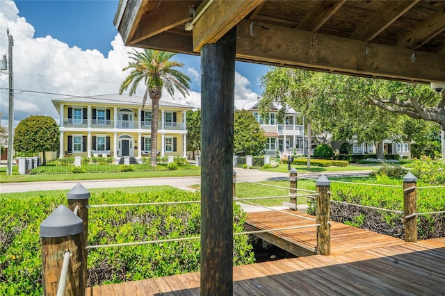 1212 S Riverside Dr, New Smyrna Beach, FL 32168 - view of deck