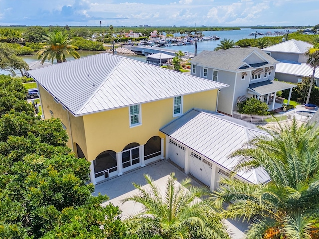 1212 S Riverside Dr, New Smyrna Beach, FL 32168 - aerial view of a large body of water