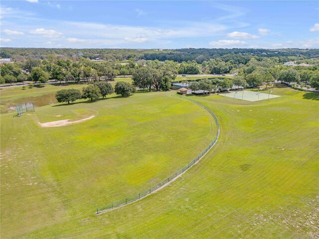 5849 Ansley Way, Mount Dora, FL 32757 - bird's eye view of a tree filled landscape