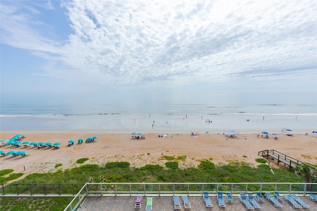 1051 Ocean Shore Blvd Unit 502, Ormond Beach, FL 32176 - water view featuring local beach