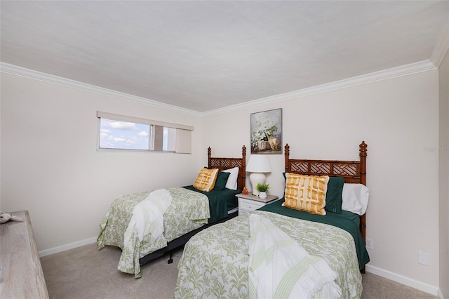 1051 Ocean Shore Blvd Unit 502, Ormond Beach, FL 32176 - bedroom with carpet flooring and crown molding