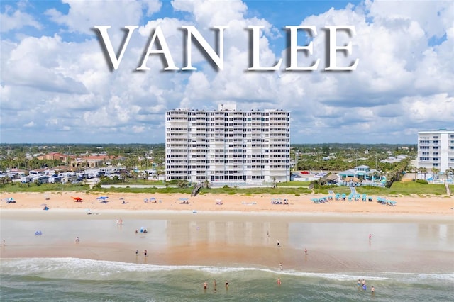 1051 Ocean Shore Blvd Unit 502, Ormond Beach, FL 32176 - bird's eye view of expansive beach