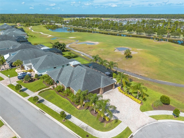 2939 Bella Flore Ter, New Smyrna Beach, FL 32168 - aerial perspective of suburban area with a nearby body of water and a local golf course
