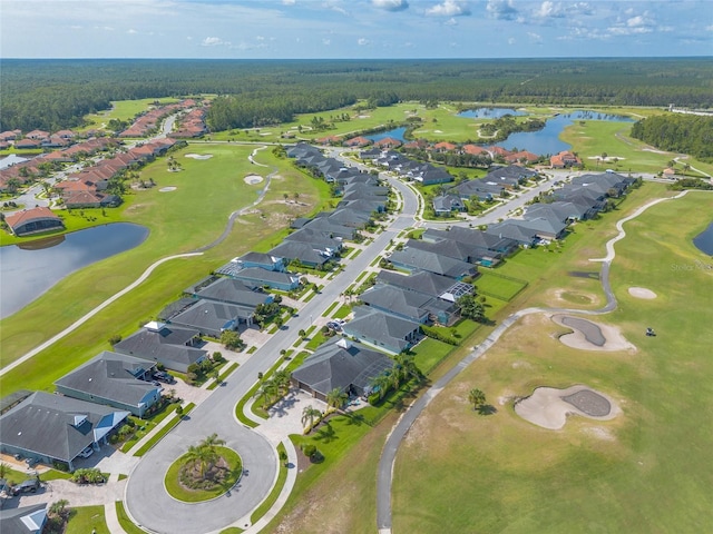 2939 Bella Flore Ter, New Smyrna Beach, FL 32168 - aerial view of property's location with nearby suburban area and a nearby body of water