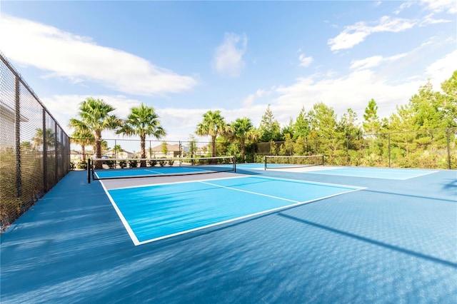 3116 Crab Trap Dr, New Smyrna Beach, FL 32168 - view of tennis court