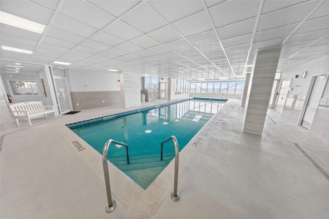 2967 S Atlantic Ave Unit 508, Daytona Beach, FL 32118 - view of indoor community pool