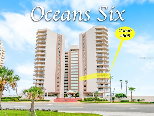 2967 S Atlantic Ave Unit 508, Daytona Beach, FL 32118 - view of apartment building / complex