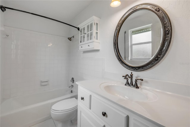 2416 Pine Tree Dr, Edgewater, FL 32141 - bathroom with vanity and tub / shower combination