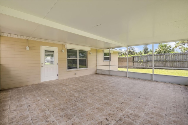 2416 Pine Tree Dr, Edgewater, FL 32141 - view of unfurnished sunroom
