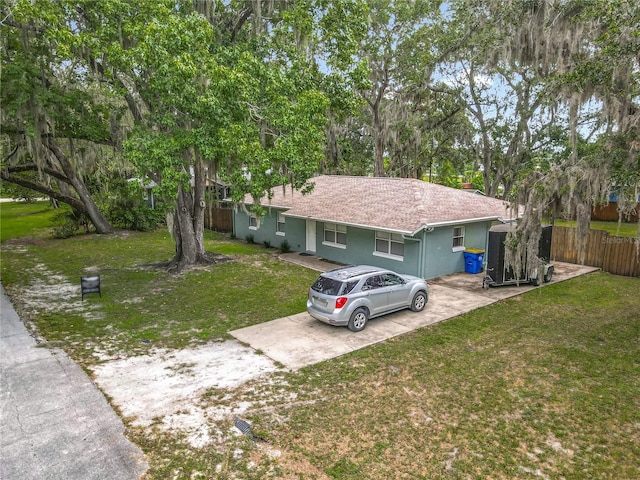 1331 Needle Palm Dr, Edgewater, FL 32132 - single story home with driveway and stucco siding