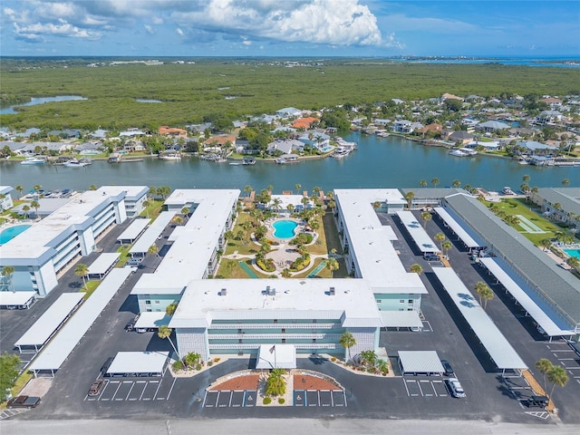 325 N Causeway Unit B305, New Smyrna Beach, FL 32169 - bird's eye view of a large body of water and a pool