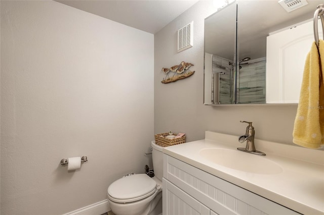 325 N Causeway Unit B305, New Smyrna Beach, FL 32169 - bathroom with vanity and a shower