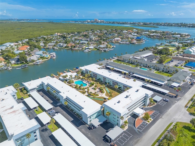 325 N Causeway Unit B305, New Smyrna Beach, FL 32169 - aerial view of a nearby body of water