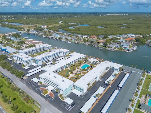 325 N Causeway Unit B305, New Smyrna Beach, FL 32169 - drone / aerial view of a nearby body of water