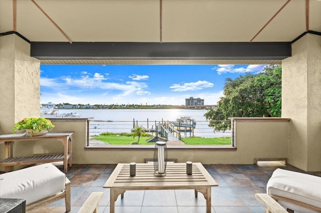 206 Canova Dr, New Smyrna Beach, FL 32169 - balcony with a water view