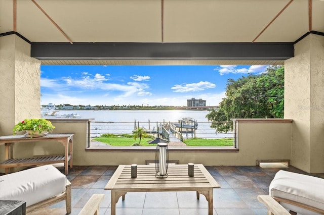 206 Canova Dr, New Smyrna Beach, FL 32169 - balcony with a water view