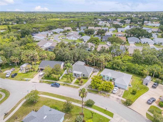 527 Old Minorcan Trl, New Smyrna Beach, FL 32168 - aerial view of property and surrounding area with nearby suburban area