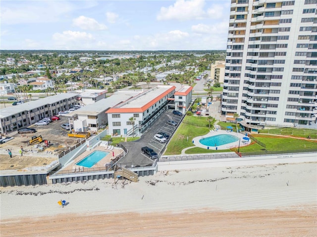 1404 N Atlantic Ave Unit 70, Daytona Beach, FL 32118 - aerial view of a pool