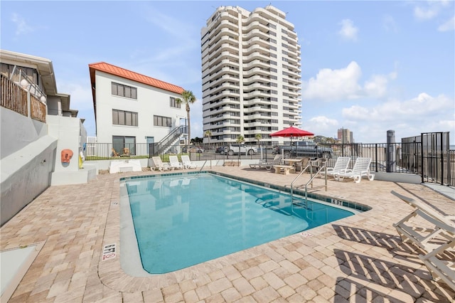1404 N Atlantic Ave Unit 70, Daytona Beach, FL 32118 - community pool with a patio area