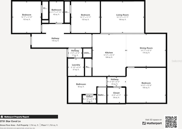 2731 Star Coral Ln, New Smyrna Beach, FL 32168 - view of room layout