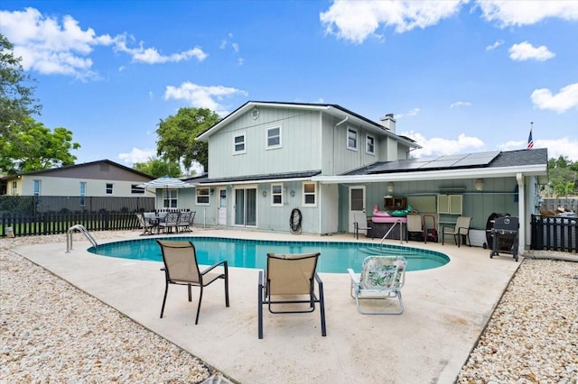 20 Putnam Ave, Ormond Beach, FL 32174 - view of swimming pool with a patio, grilling area, and outdoor dining space
