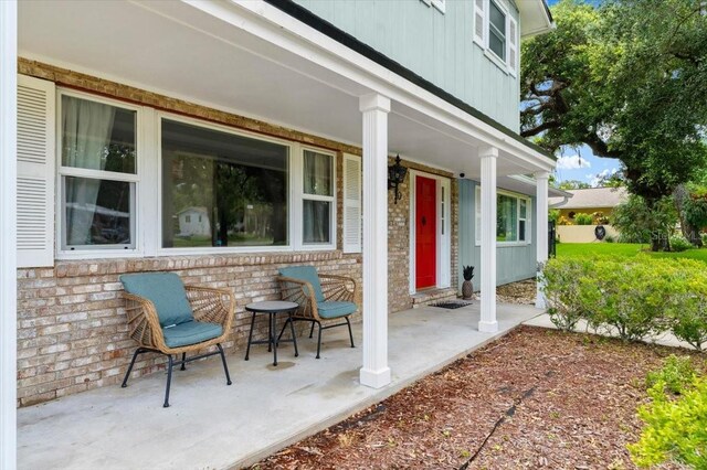 20 Putnam Ave, Ormond Beach, FL 32174 - view of covered porch