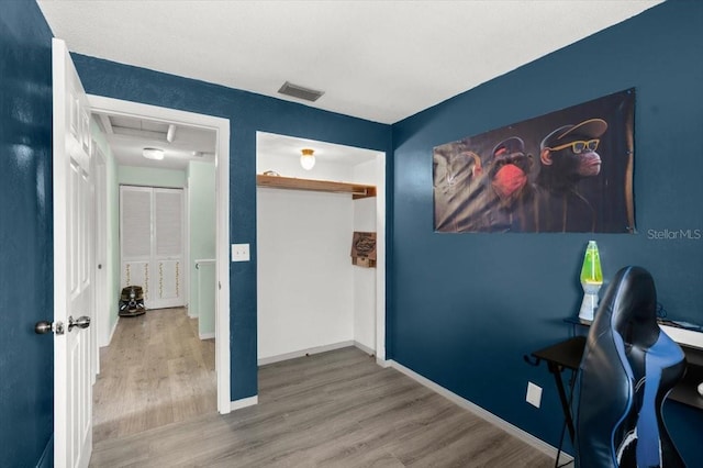 20 Putnam Ave, Ormond Beach, FL 32174 - home office with wood finished floors and baseboards