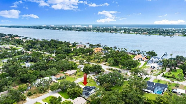 20 Putnam Ave, Ormond Beach, FL 32174 - aerial view of property and surrounding area featuring a nearby body of water and nearby suburban area