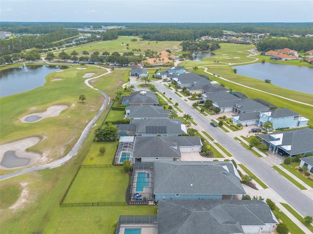 2931 Bella Flore Ter, New Smyrna Beach, FL 32168 - aerial perspective of suburban area with a nearby body of water and a local golf course