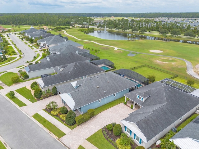 2931 Bella Flore Ter, New Smyrna Beach, FL 32168 - aerial view of residential area featuring a large body of water and a golf club