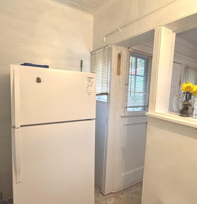 322 Taylor Ave, Daytona Beach, FL 32114 - kitchen featuring freestanding refrigerator