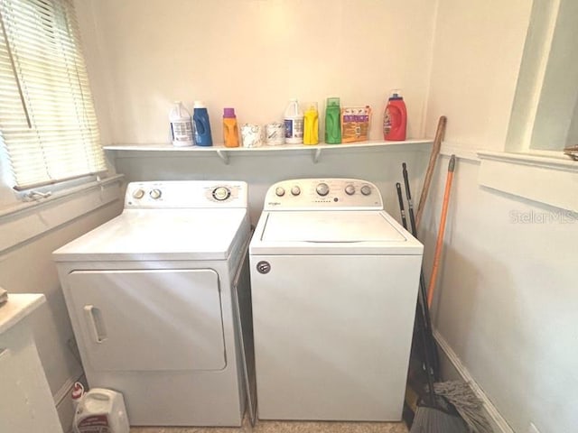 322 Taylor Ave, Daytona Beach, FL 32114 - laundry room featuring separate washer and dryer