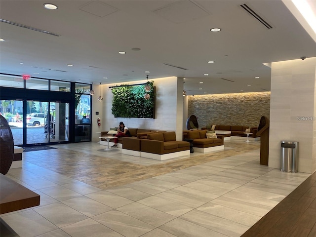 view of lobby