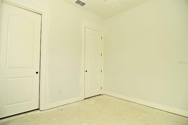 view of unfurnished bedroom