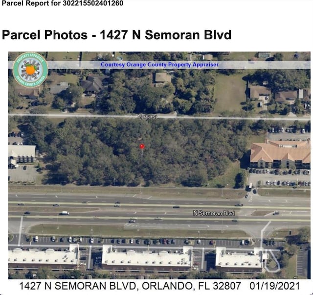 1427 N Semoran Blvd, Orlando FL, 32807 land for sale