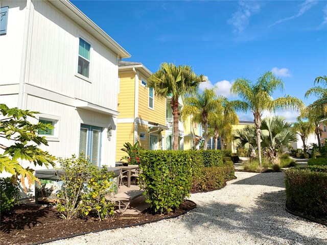 view of home's exterior featuring a patio