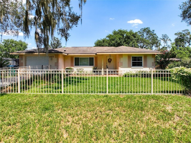 966 N Ronald Reagan Blvd, Longwood, FL 32750 - ranch-style house with a garage and stucco siding