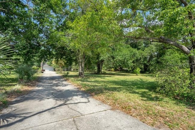 view of road