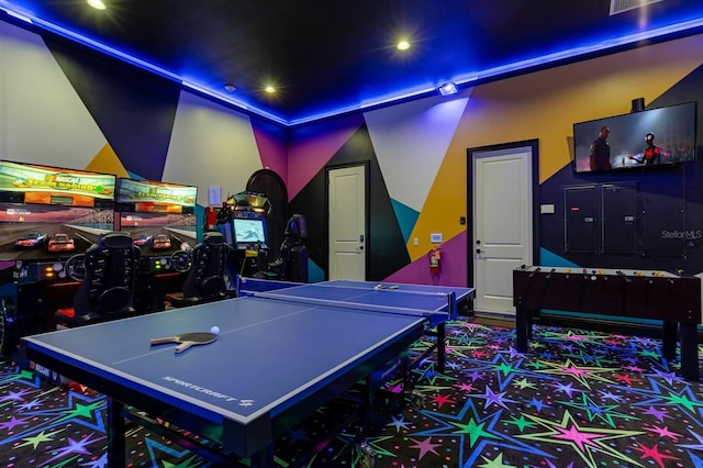 view of game room