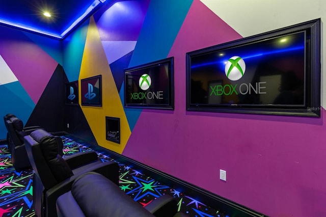 view of game room