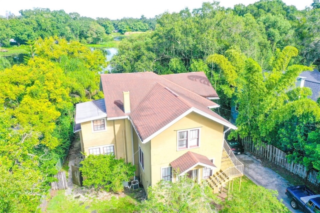 view of birds eye view of property