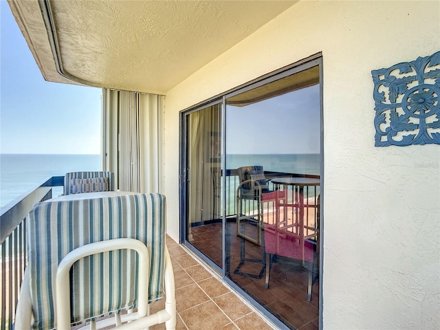 1513 Ocean Shore Blvd Unit 9E, Ormond Beach, FL 32176 - balcony with a water view