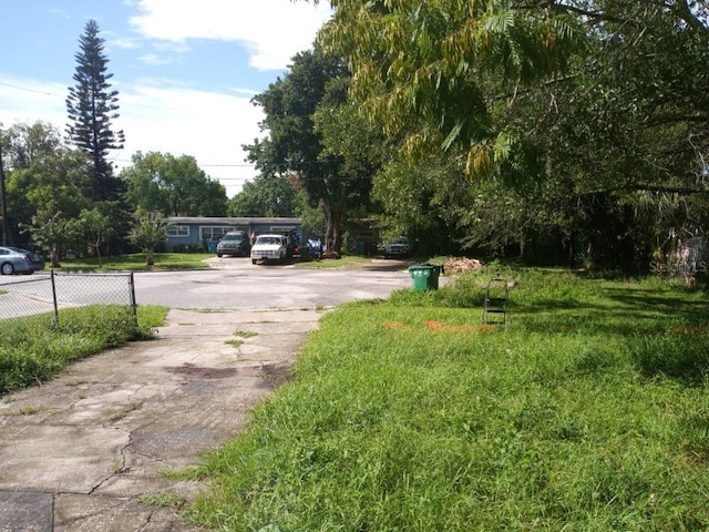 view of road