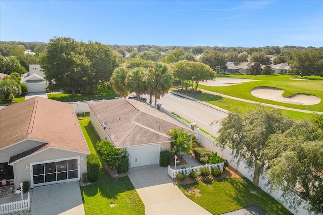 view of birds eye view of property