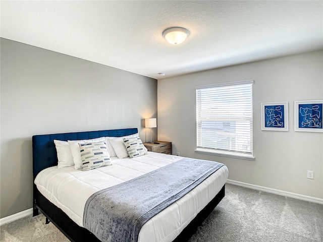 bedroom featuring carpet floors