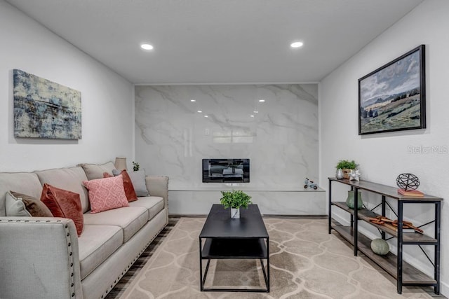 view of living room