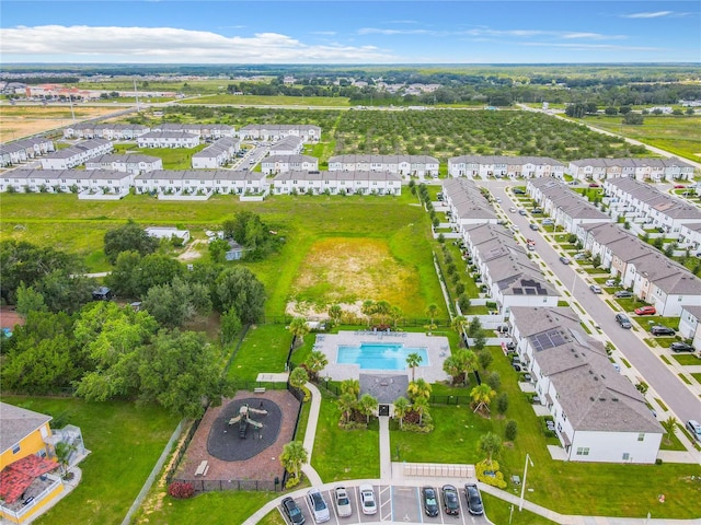 view of birds eye view of property