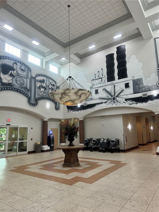 view of building lobby