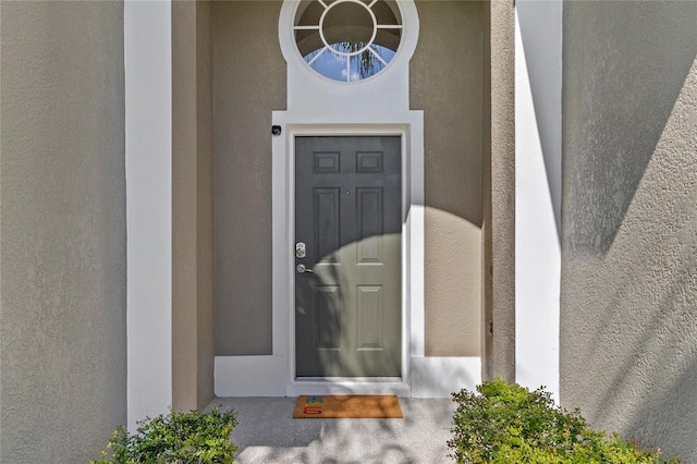 view of property entrance